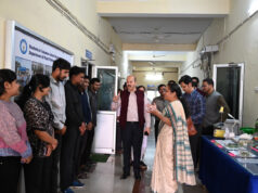 आरबीआई अधिकारियों ने किया कृषि महाविद्यालय, इंदिरा गांधी कृषि विश्वविद्यालय, रायपुर के अनुसंधान भवनों का अवलोकन