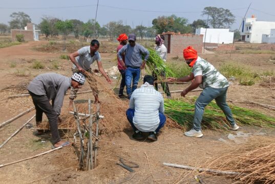 शक्तिधाम में नवरात्रि की तैयारियाँ जोरो पर, सात दिवसीय वैदिक महालक्ष्मी महायज्ञ का आयोजन