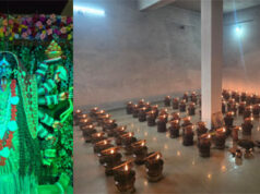 91 मनोकामना ज्योत से जगमगाया शक्तिधाम महाकाली मंदिर, नवरात्र में उमड़ा आस्था का सैलाब