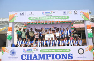 मध्यप्रदेश ने अस्मिता वेस्ट जोन हॉकी लीग सब जूनियर बालिका वर्ग का खिताब अपने नाम किया, छत्तीसगढ़ दूसरे स्थान पर रही