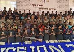 जगदलपुर में ₹3.29 करोड़ के इनामी 108 सशस्त्र माओवादियों ने किया आत्मसमर्पण, 44 महिला कैडर भी शामिल