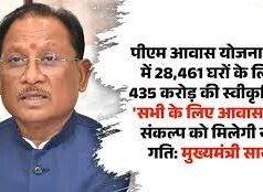 पीएम आवास योजना 2.0 में 28,461 घरों के लिए 435 करोड़ की स्वीकृति से ‘सभी के लिए आवास’ के संकल्प को मिलेगी नई गति: मुख्यमंत्री श्री विष्णुदेव साय