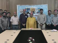 कुशाभाऊ ठाकरे पत्रकारिता विश्वविद्यालय में होली मिलन