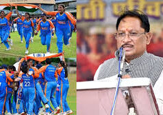 टी20 विश्वकप में भारत की ऐतिहासिक जीत पर मुख्यमंत्री श्री विष्णु देव साय ने दी बधाई