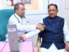 स्वास्थ्य के प्रति जागरूकता का संदेश: मुख्यमंत्री श्री विष्णुदेव साय ने विधानसभा परिसर में तीन दिवसीय स्वास्थ्य शिविर का किया शुभारंभ