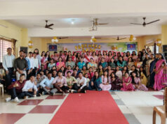 संस्कार सिटी कॉलेज में डी.एल.एड. विद्यार्थियों के लिए भव्य विदाई समारोह