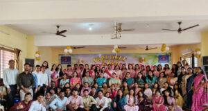संस्कार सिटी कॉलेज में डी.एल.एड. विद्यार्थियों के लिए भव्य विदाई समारोह