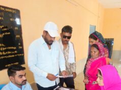 वार्ड 46 में महतारी वंदन योजना का शिविर, ई-केवाईसी के लिए उमड़ी महिलाओं की भीड़