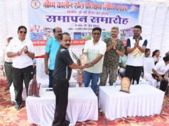 ग्रीष्मकालीन खेल प्रशिक्षण शिविर का समापन समारोह संपन्न