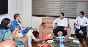 राज्य नीति आयोग और यूनिसेफ के बीच उच्चस्तरीय बैठक