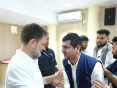 नई दिल्ली में राहुल गांधी से मिले विशु अजमानी, जन्मदिन की दी बधाई