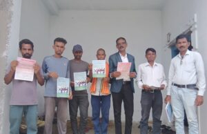सृष्टि पूजा किसान उत्पादन कंपनी ने ग्राम में आयोजित की किसान बैठक, 100 किसानों ने ली शेयरधारक सदस्यता