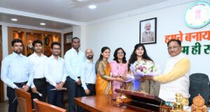 मुख्यमंत्री श्री विष्णु देव साय से छत्तीसगढ़ से अखिल भारतीय सेवाओं में चयनित अभ्यर्थियों ने की सौजन्य मुलाकात