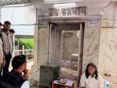 गिरौदपुरी गादी के समक्ष शीश नवा, पूजापाठ कर तोमर ने लिया आशीर्वाद !