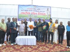 मेजर ध्यानचंद जयंती पर निकला खिलाड़ियों का हुजूम, नई प्रतिमा और नए एस्ट्रोटर्फ की मिली सौगात