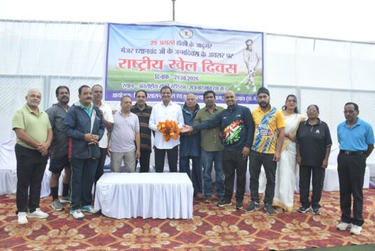 मेजर ध्यानचंद जयंती पर निकला खिलाड़ियों का हुजूम, नई प्रतिमा और नए एस्ट्रोटर्फ की मिली सौगात