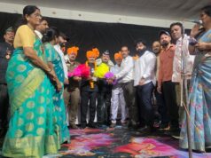 सैनिकों के लिए राजपूत समाज ने भेजीं राखियां, मुख्य अतिथि महेंद्र प्रताप सिंह का किया सम्मान