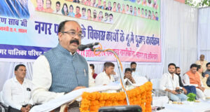 उप मुख्यमंत्री श्री अरुण साव ने 32 करोड़ के कार्यों का किया भूमिपूजन