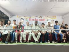 झांकी समितियों का स्मृति चिन्ह भेंटकर किया सम्मान