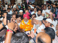 जावेद अंसारी हन्फी मस्जिद गोलबाजार के चौथी बार सदर, 323 मतों के बड़े अंतर से ऐतिहासिक जीत