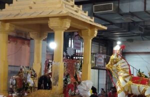 माँ और बाबा के दरबार में छग के भगतों ने शीश नवाया