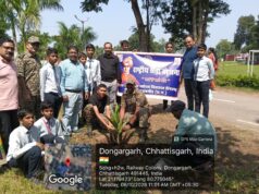 आईटीबीपी जवानों और पूर्व छात्रों के सहयोग से पीएम श्री नवोदय विद्यालय में रोपे गए 180 नारियल के पौधे