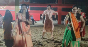 मां दुर्गा की आराधना के साथ नवरंग गरबा नाइट का शुभारंभ, पहले दिन जमकर थिरके युवा