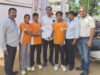महापौर एवं आयुक्त ने किया राज्य स्तरीय शालेय क्रीड़ा प्रतियोगिता के पदक विजेताओं का सम्मान