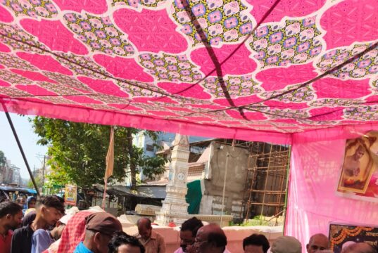 आचार्य विद्यासागर और समयसागर महाराज का जन्मोत्सव मनाया, पूजा-अर्चना के बाद बांटी मंगल प्रसादी