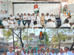 कांग्रेस भवन में मनाई गई महात्मा गांधी एवं लाल बहादुर शास्त्री की जयंती